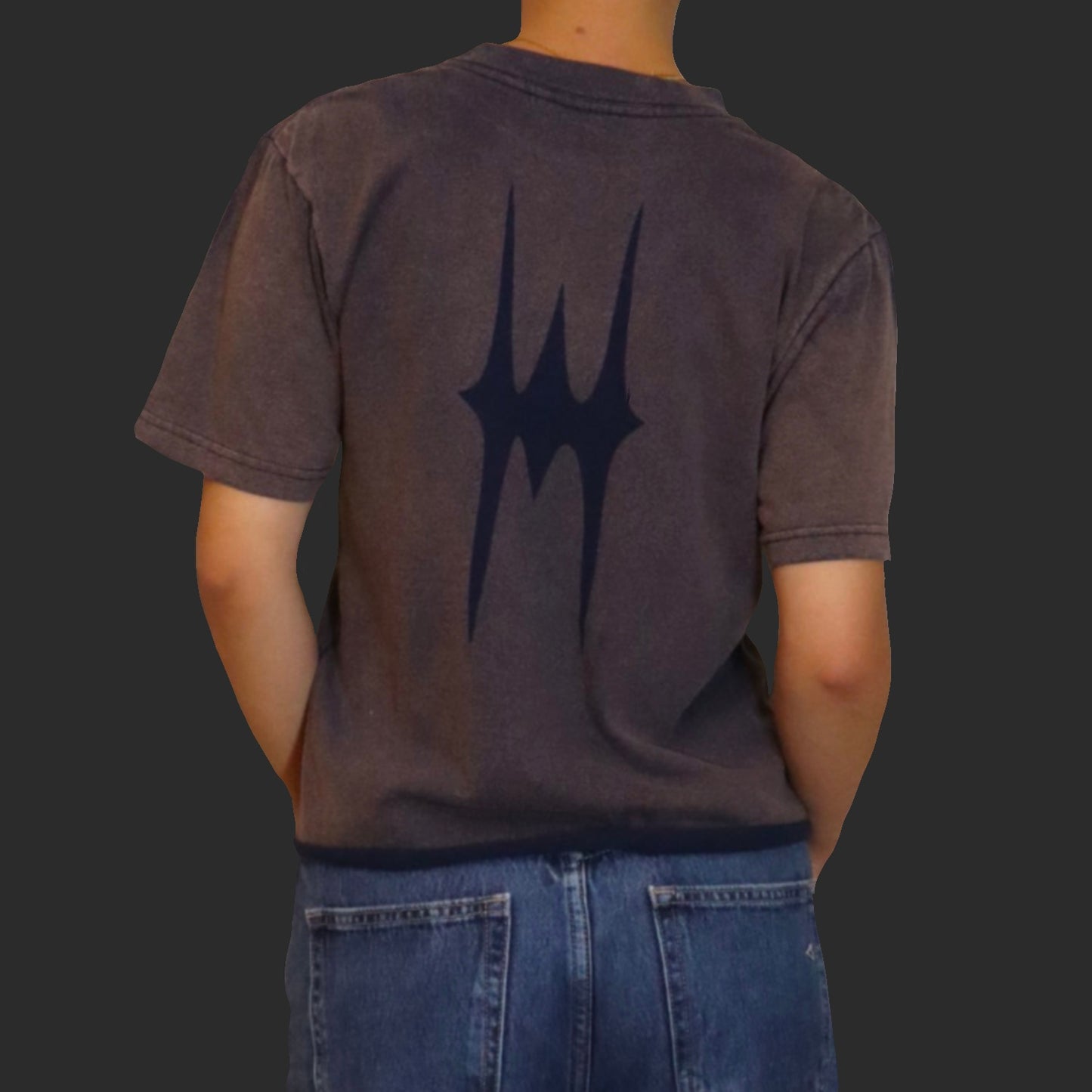 Faded Cropped Tee