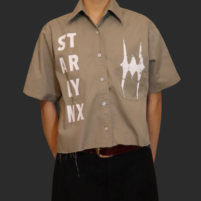 Cropped Button up