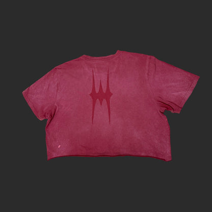 Faded "Super-Cropped" Tee