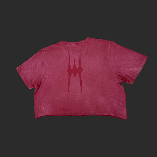 Faded "Super-Cropped" Tee